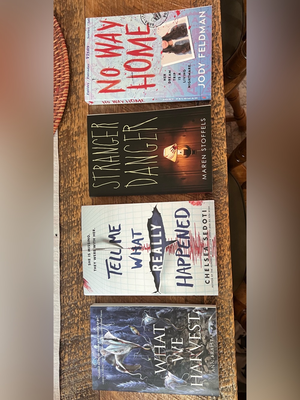 Set of 4 books